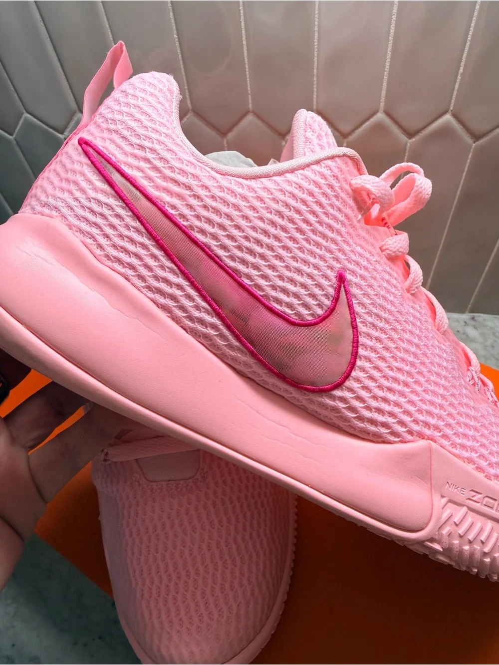 Nike Zoom Live II TB Promo Basketball Shoes - Kay Yow